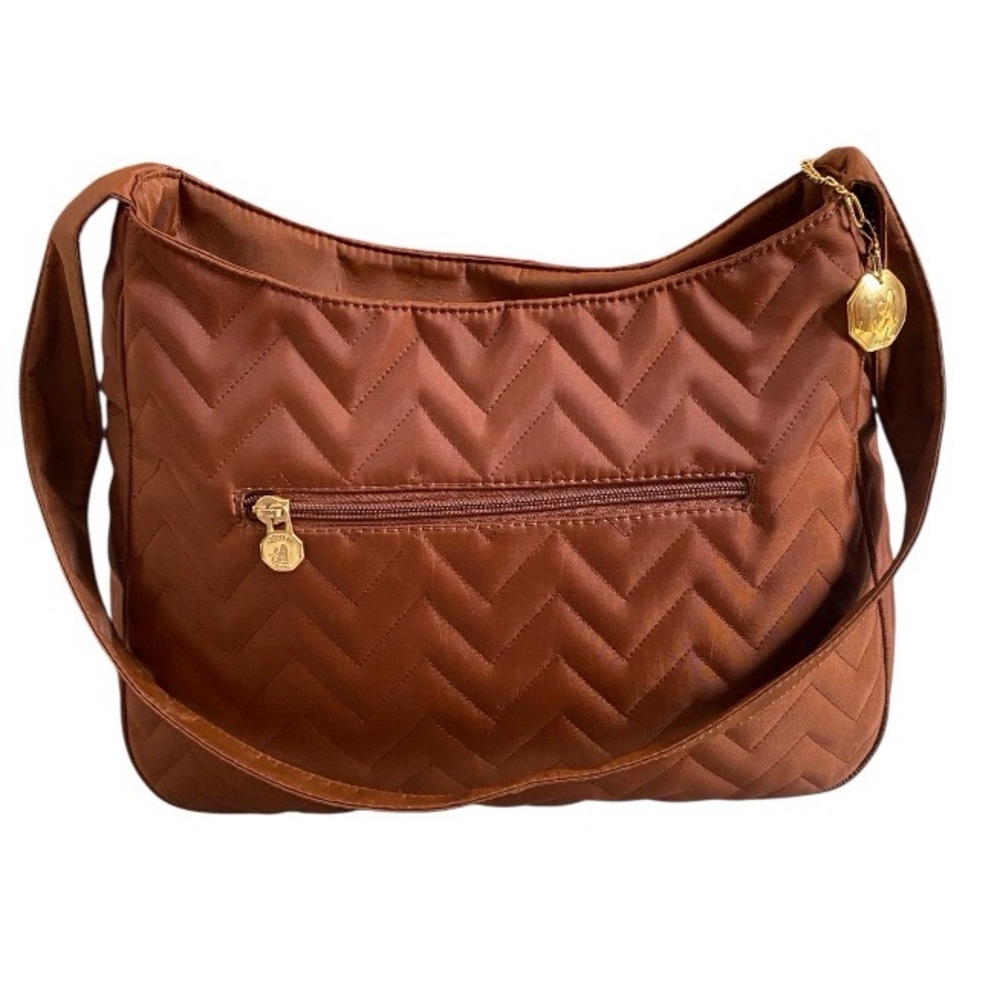 Anonyme Paris chevron quilted nylon shoulder bag
